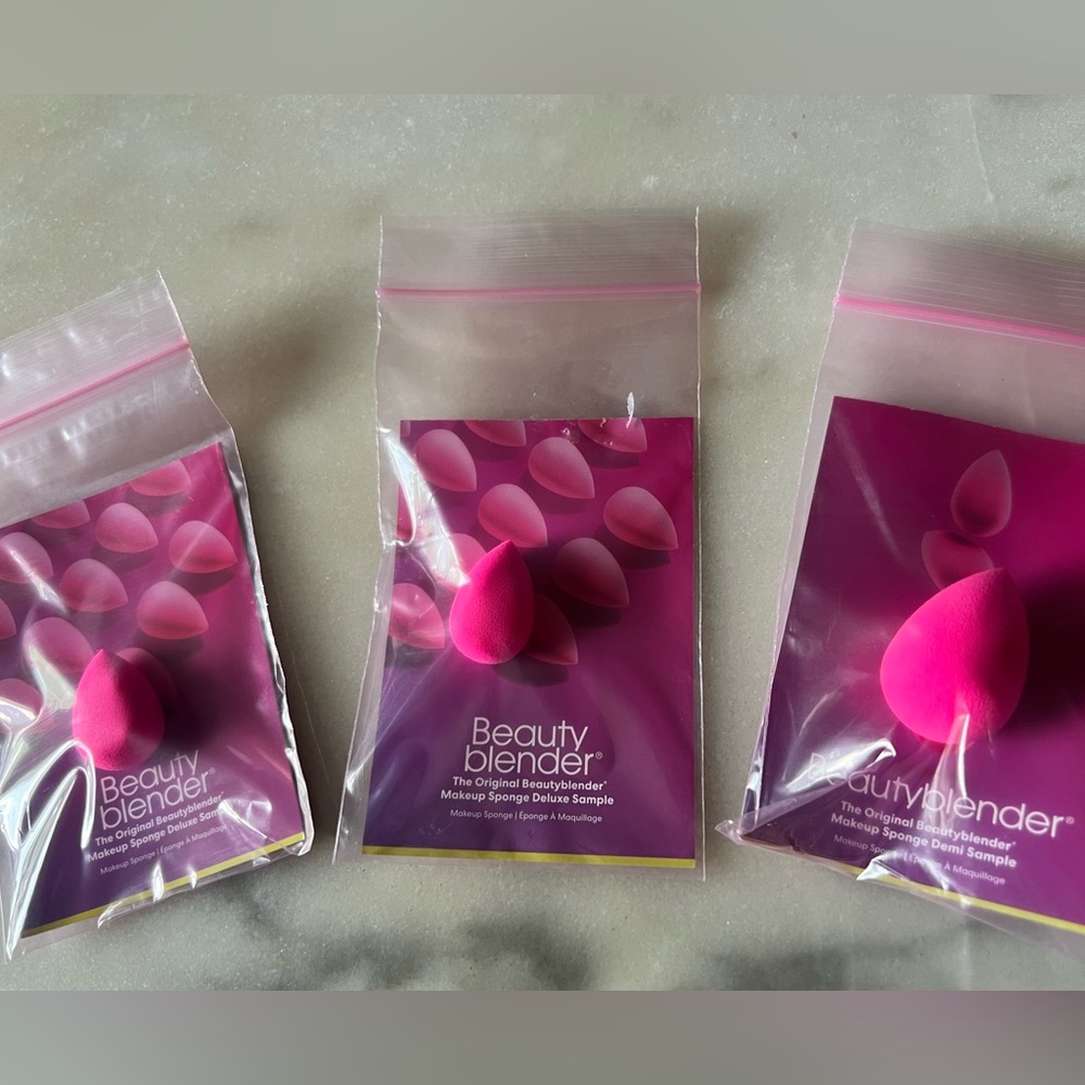 💕 Mini Beautyblender Pink Makeup Sponges